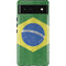 Brazil Flag Distressed Pixel Cases